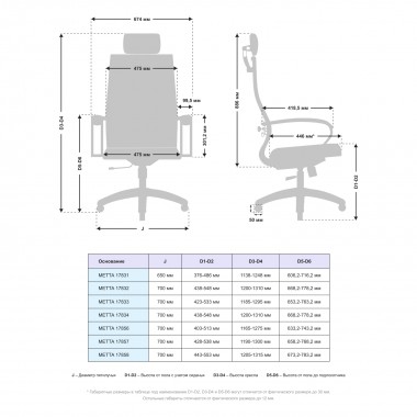 Кресло Metta B 2m 34PF/K127